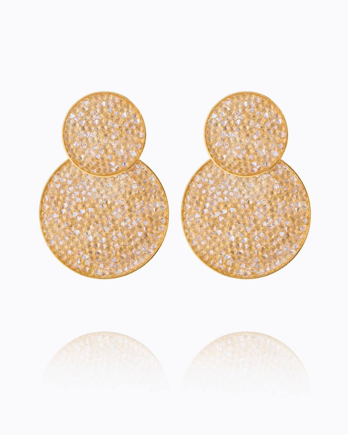 Liora Earrings Gold - Moonlight