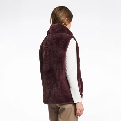 Lison Waistcoat - Chocolate Bean