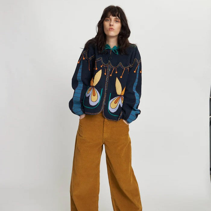 Little Embroidered Jacket - Multicolour