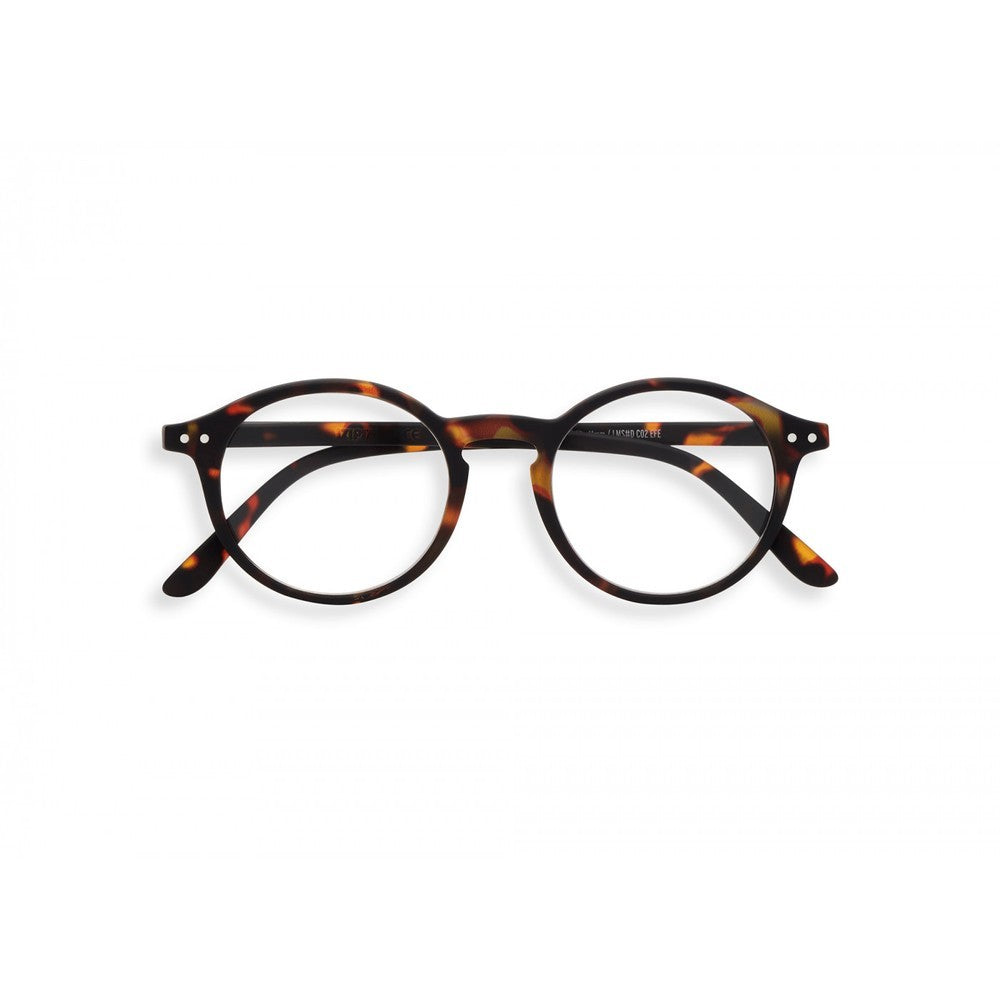 Round Reading Glasses D - Tortoise