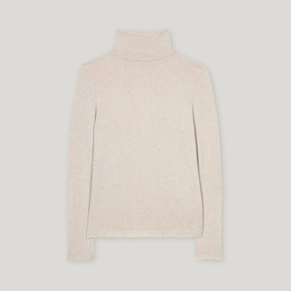 Long Sleeve Turtleneck - Oyster