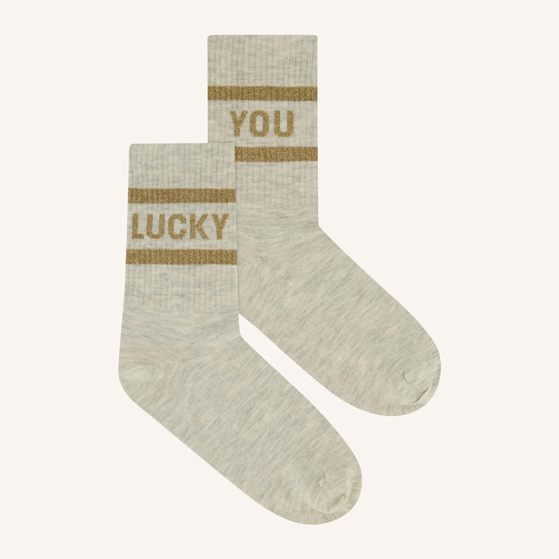 Lucky Sparkle Socks - Gold