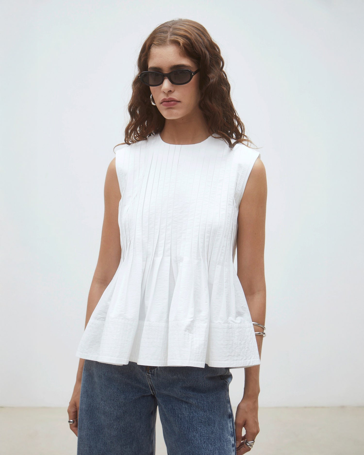Luigi Blouse - Blanc Casse