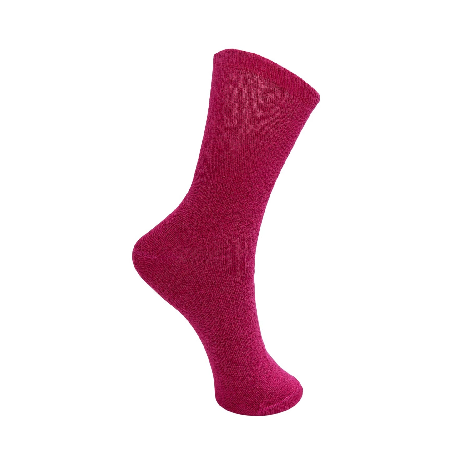 Lurex Sock - Azalea Pink
