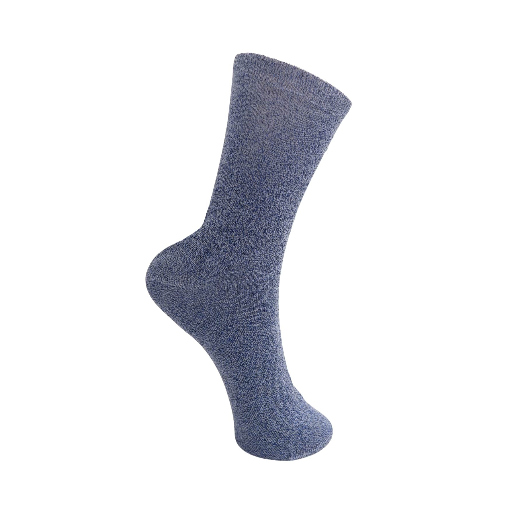 Lurex Sock - Light Denim