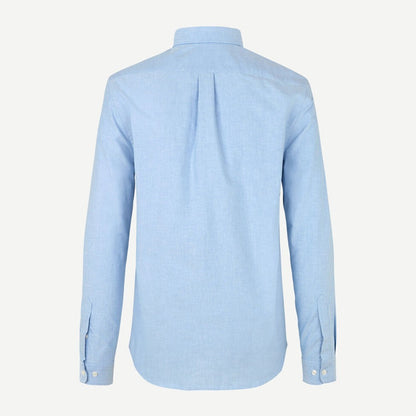 Liam Bx Cotton Shirt - Light Blue