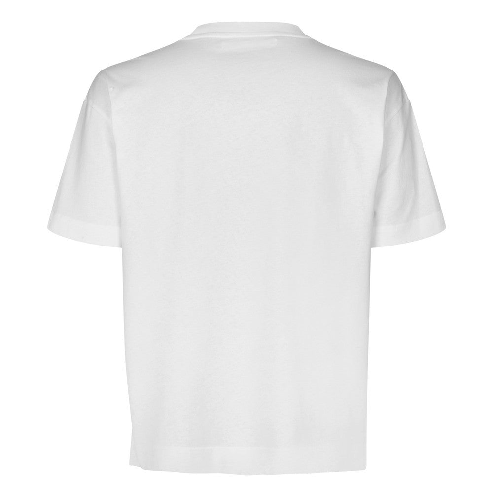 Joel Logo T Shirt - White/Green