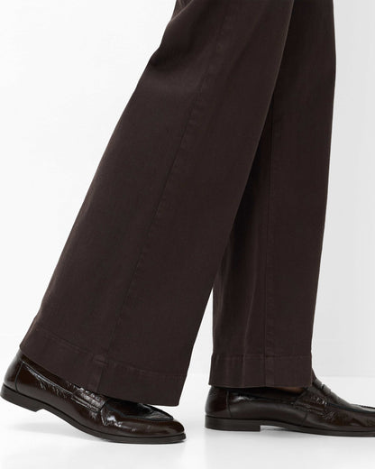 Magic Maine Wide Leg Trousers - Chocolate