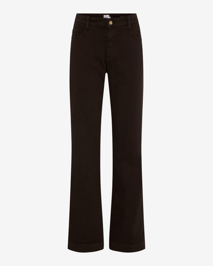 Magic Maine Wide Leg Trousers - Chocolate