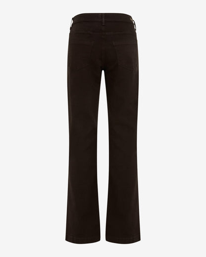 Magic Maine Wide Leg Trousers - Chocolate
