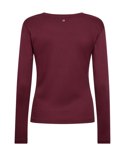 Mali O-Neck Long Sleeve Tee - Port Royale