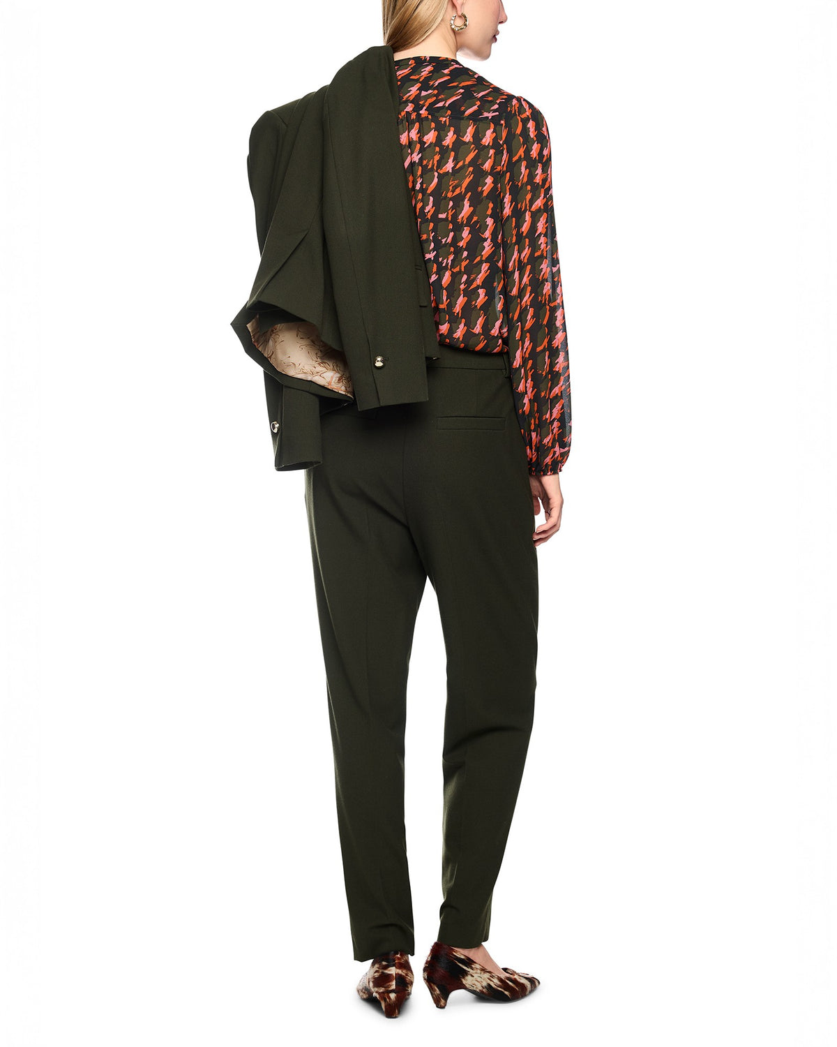 Faquus Suit Trousers - Khaki