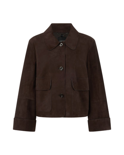 Suede Jacket - Brown