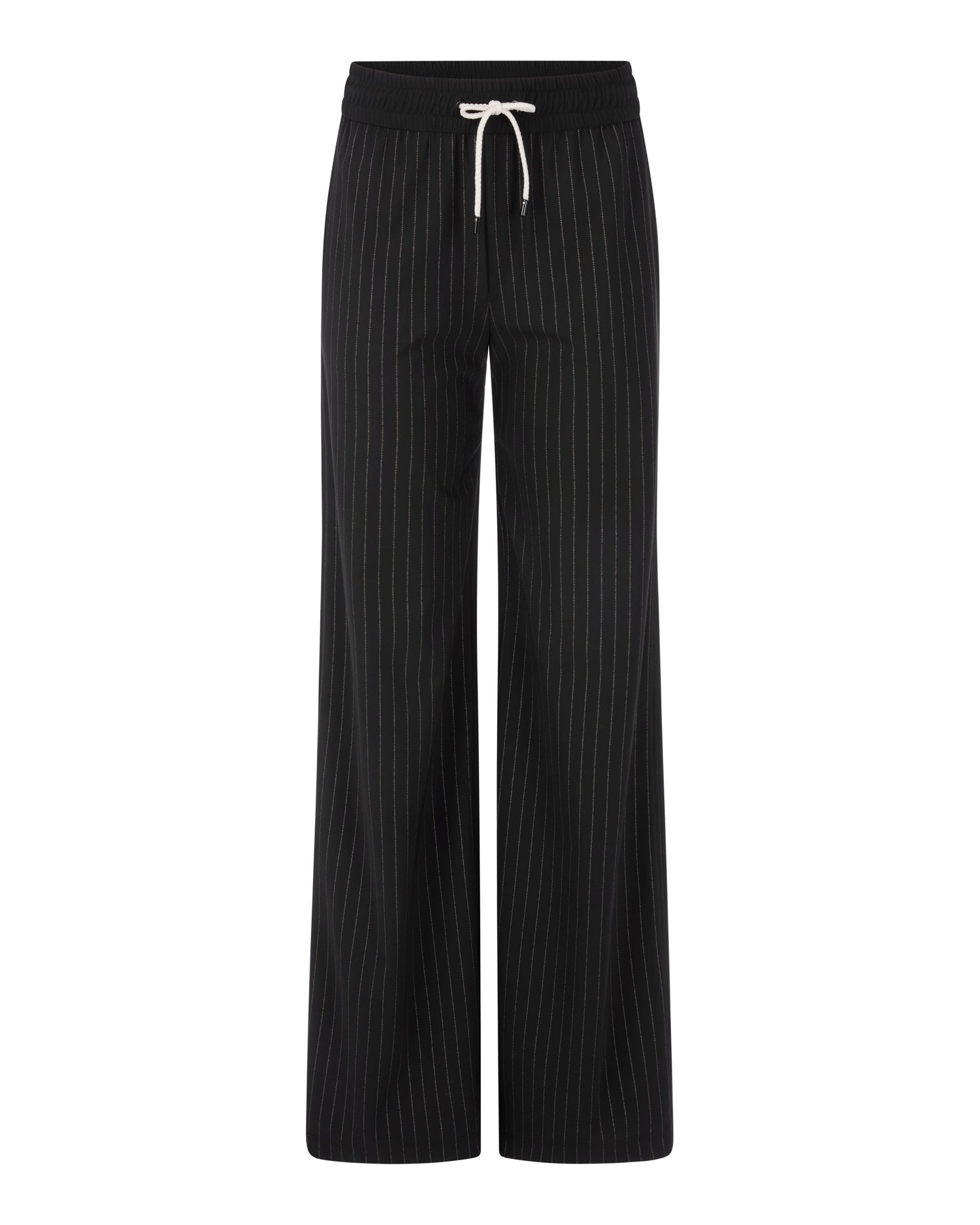 Relaxed Stripe Trouser - Black
