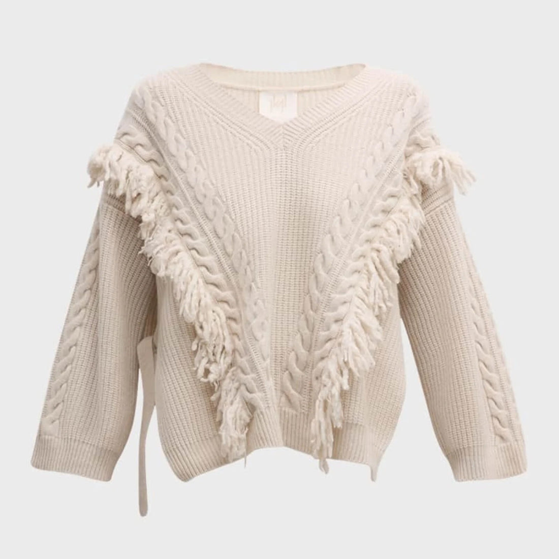 Norois Tassel Jumper - White