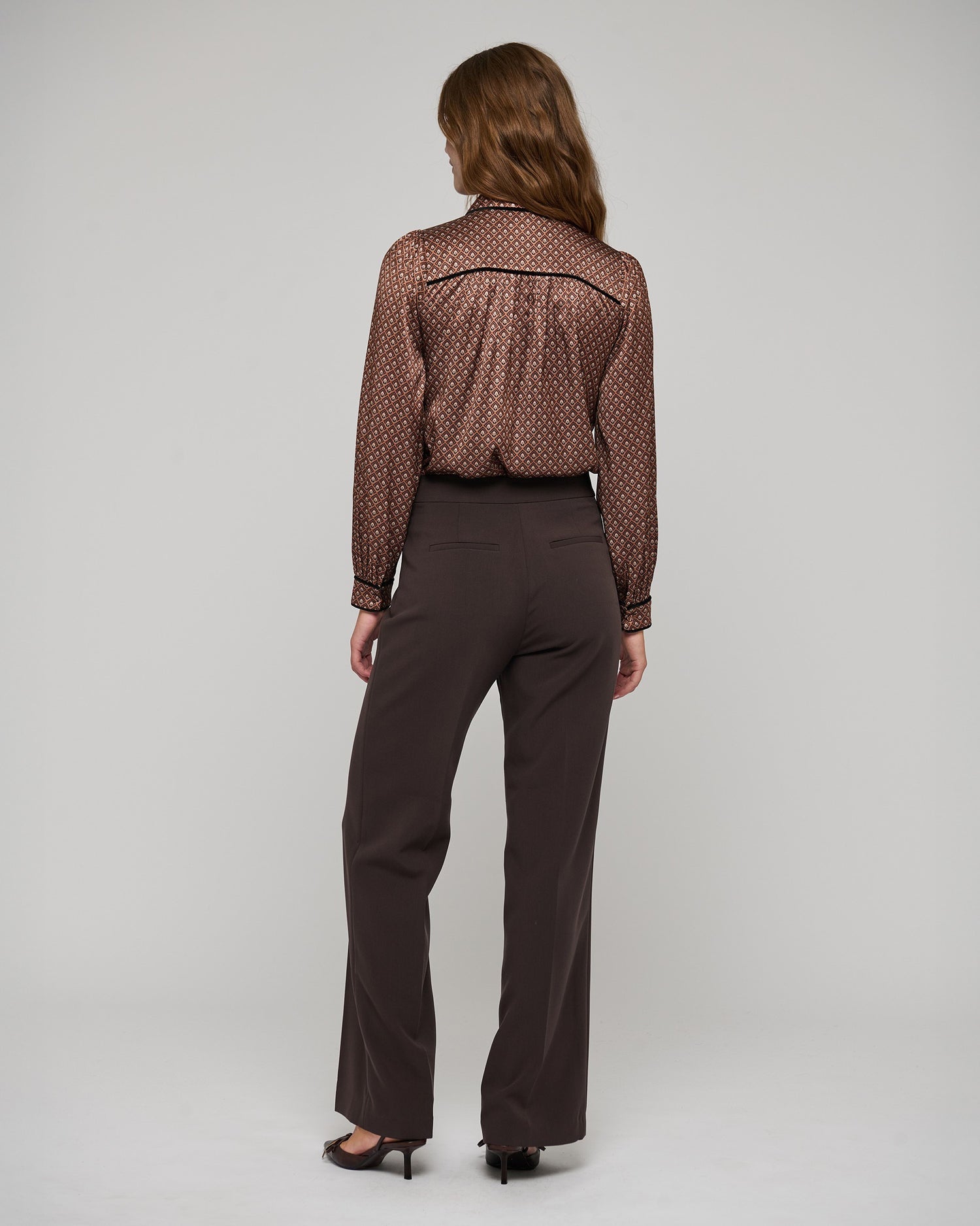 Margit Blouse With Special Trim - Meadow Caramel
