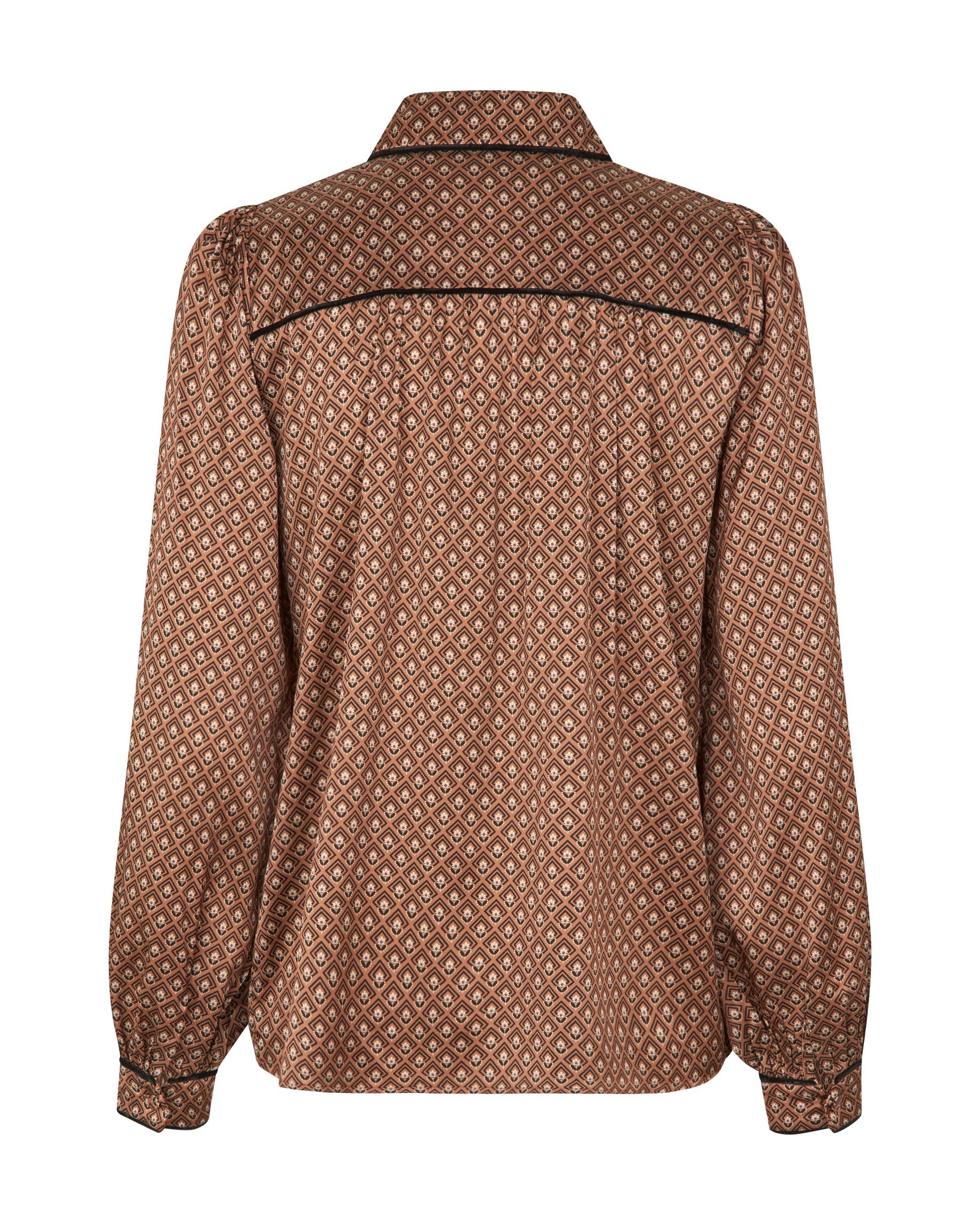 Margit Blouse With Special Trim - Meadow Caramel