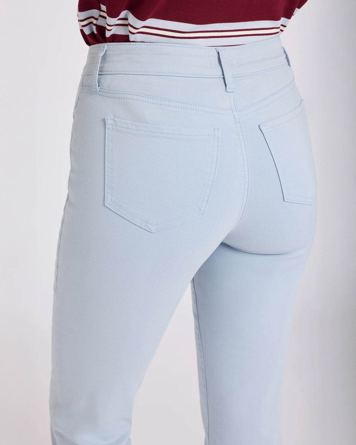 Marilyn Straight Ankle Jeans - Blue Clover