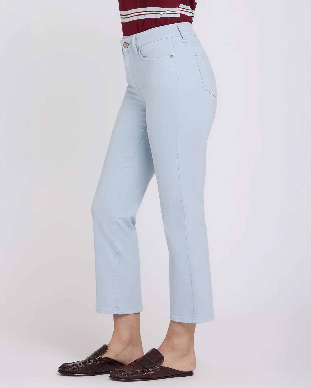 Marilyn Straight Ankle Jeans - Blue Clover