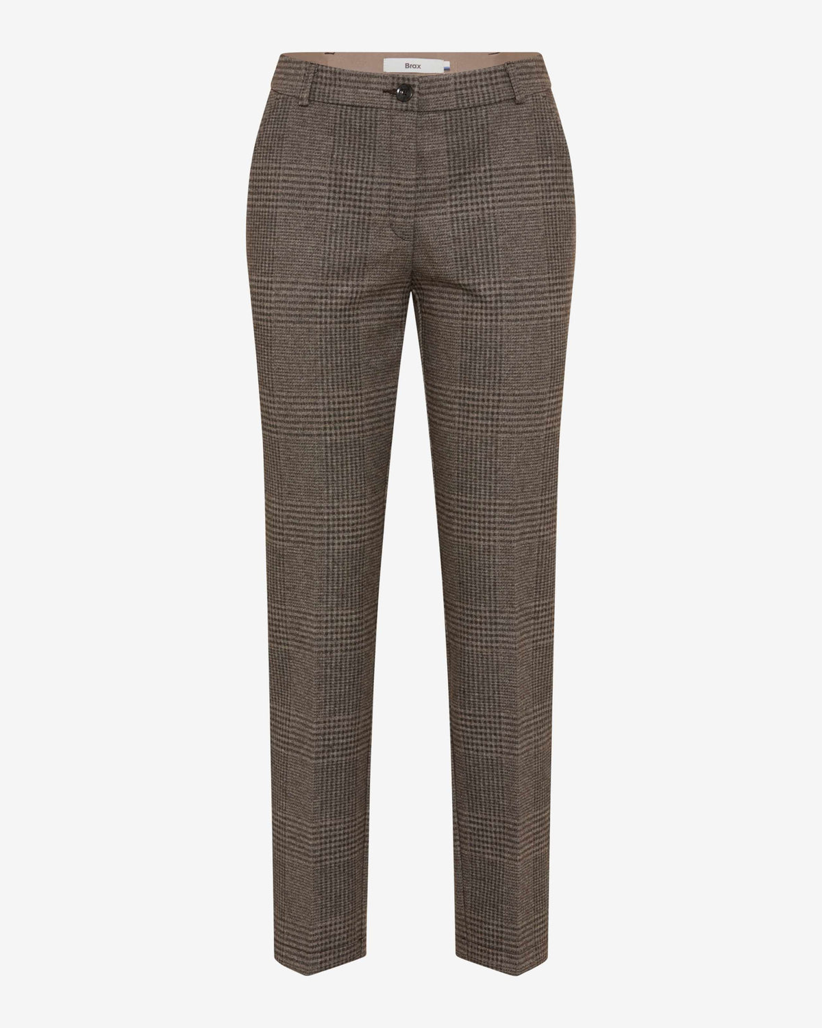 Maron S Check Pull On Trousers - Hazel Check