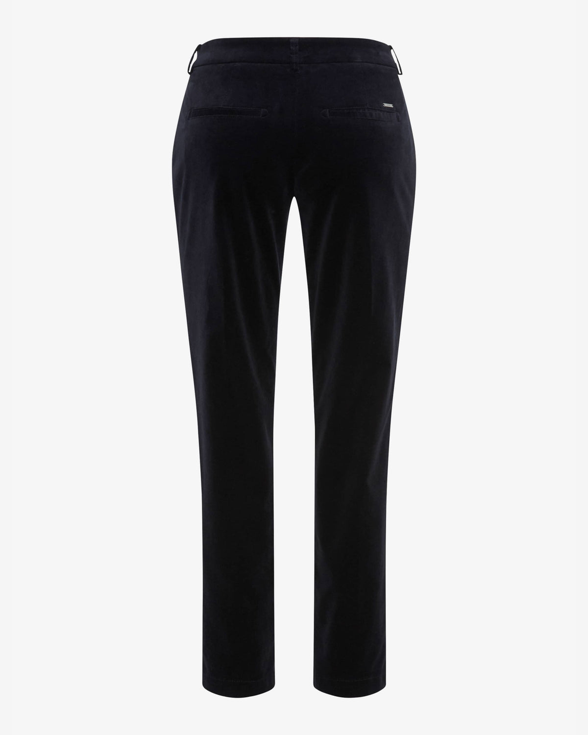 Maron S Velvet Trousers - Navy