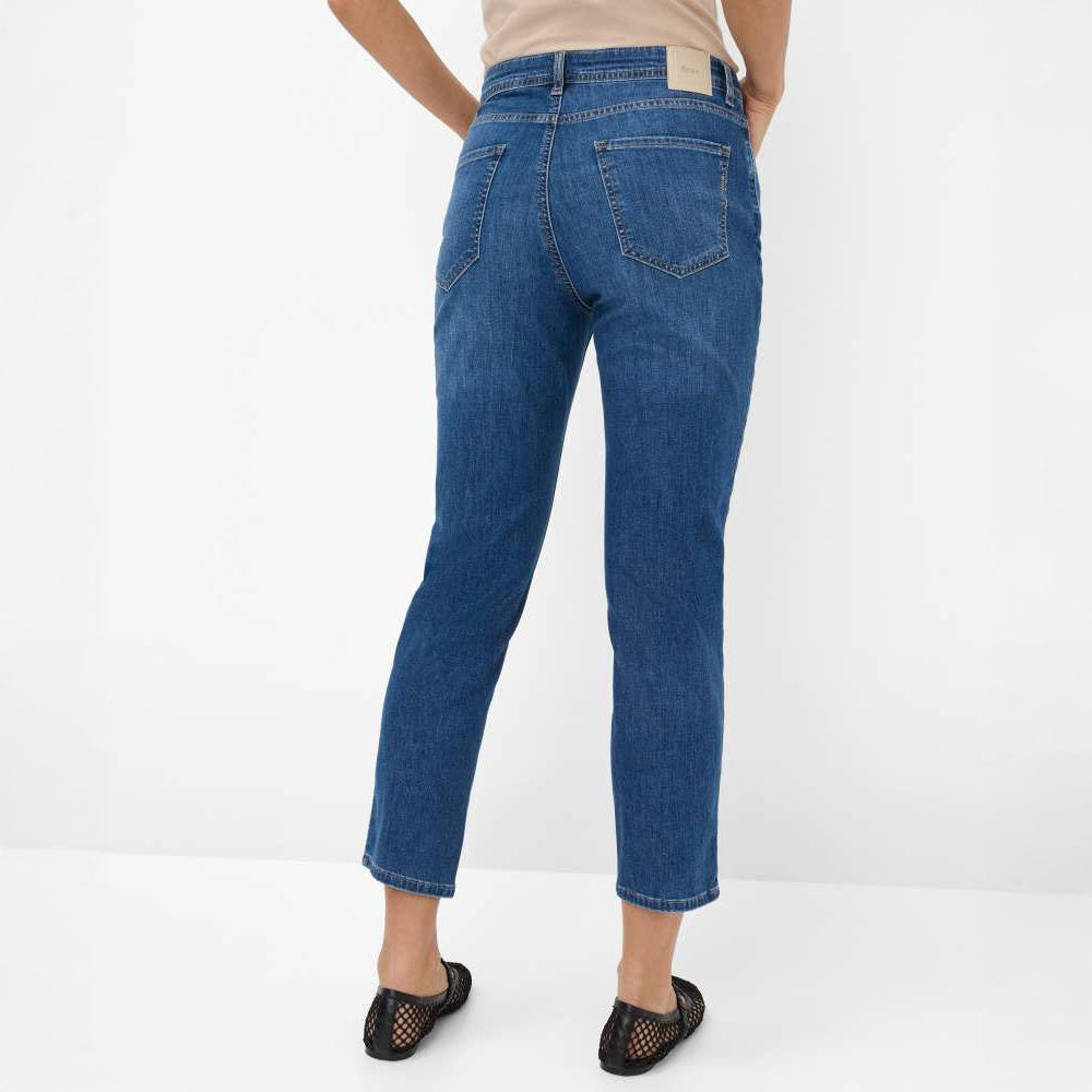 Mary S 5 Pocket Jeans - Used Stone Blue