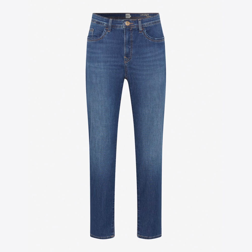 Mary S 5 Pocket Jeans - Used Stone Blue