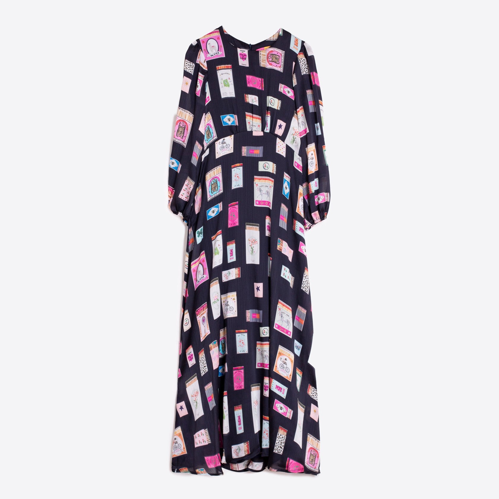 Match Box Dress - Black