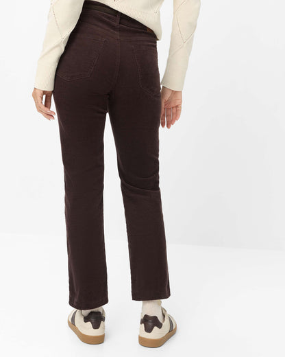 May S Cord Trousers - Brunette