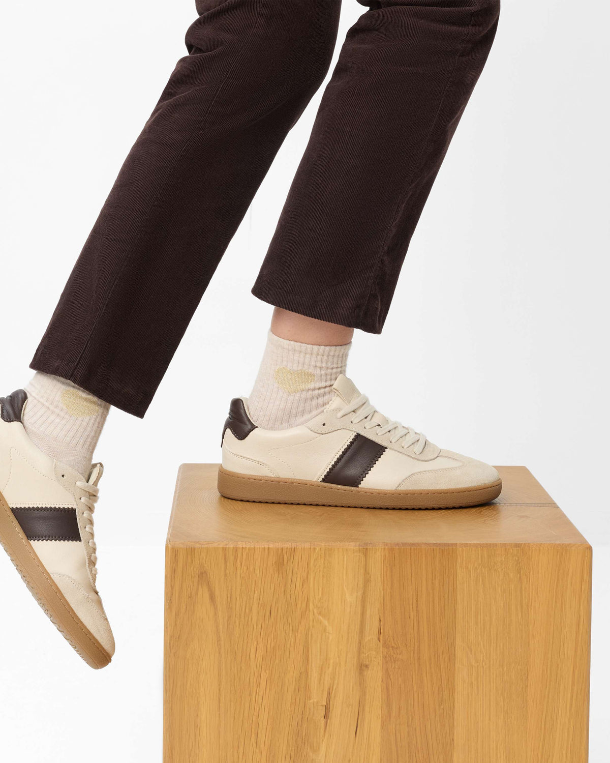 May S Cord Trousers - Brunette