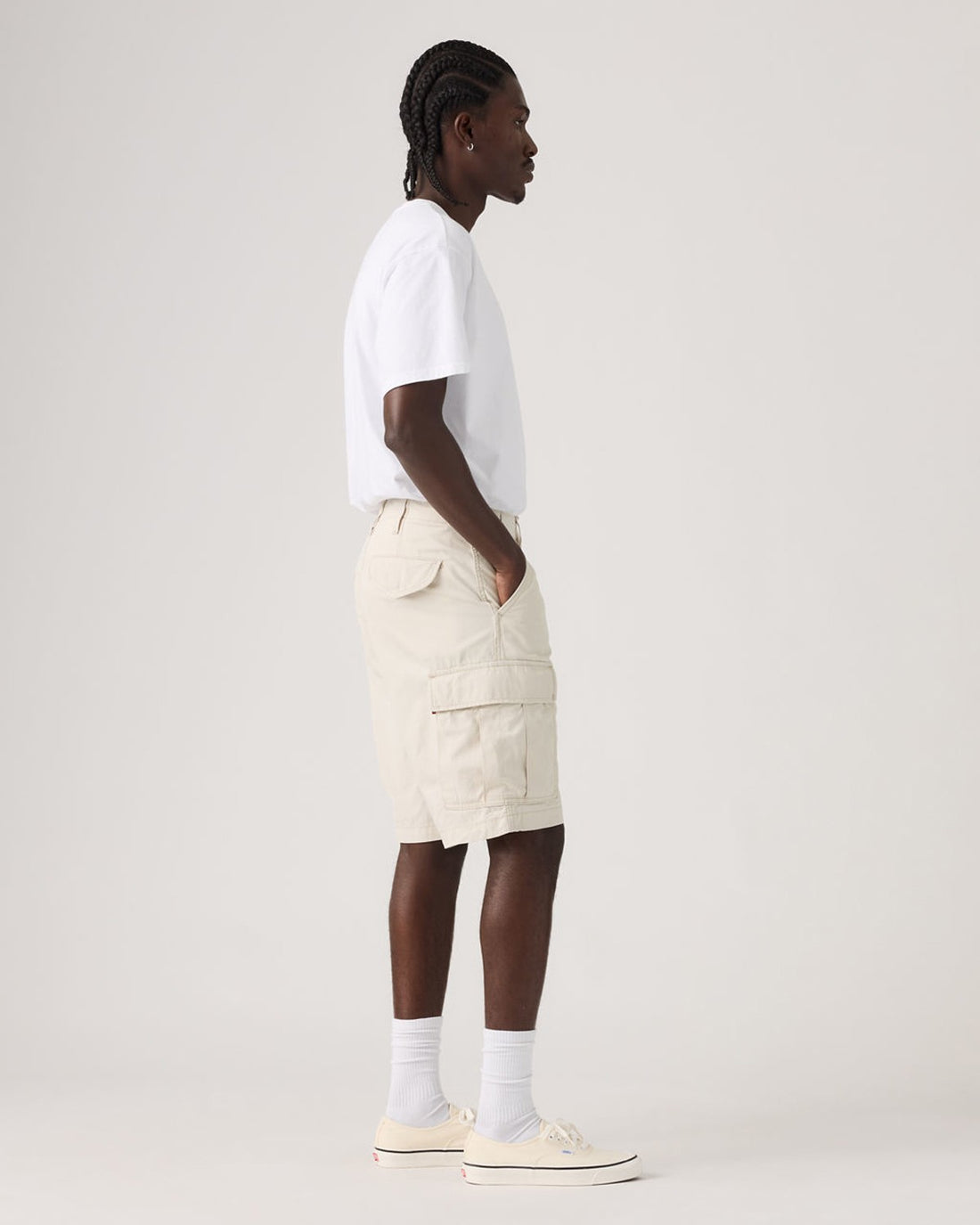Carrier Cargo Short - Pumice Stone Lightweight Canvas