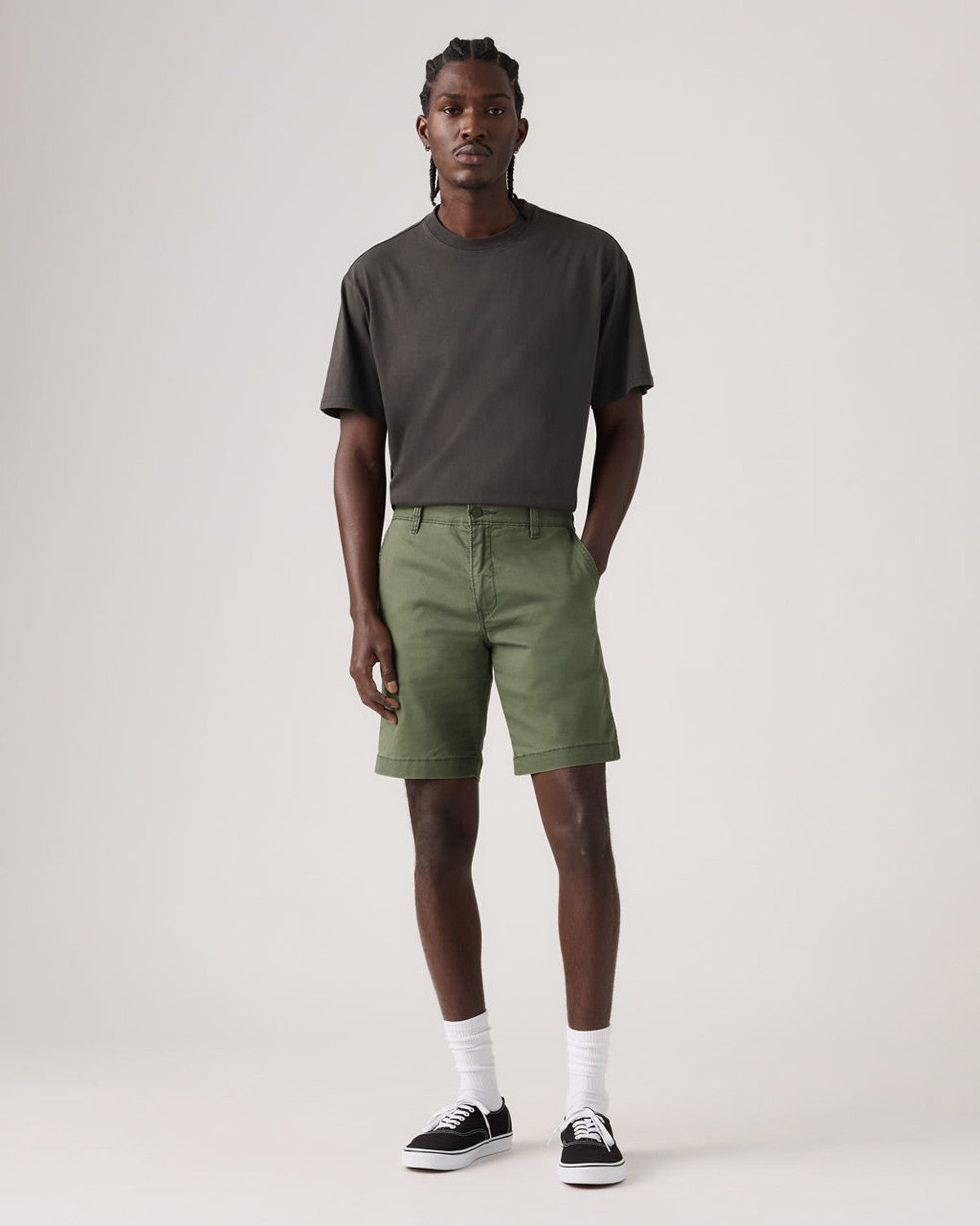 Xx Chino Shorts ii - Kambaba Cotton Linen