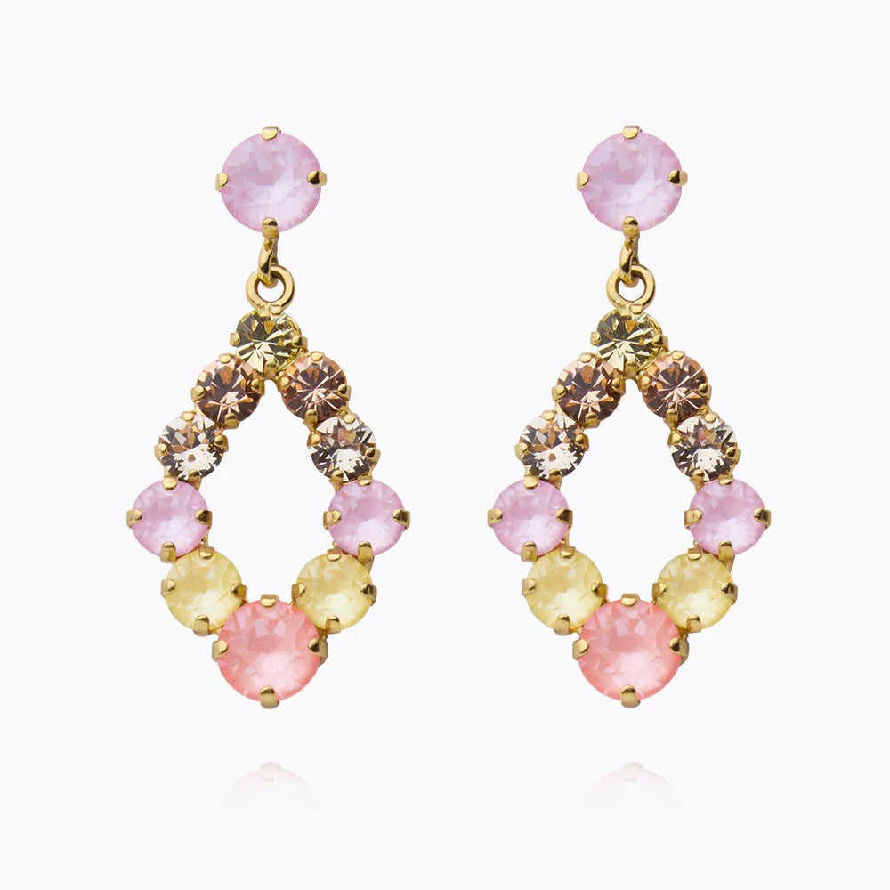 Mini Delia Earrings Gold - Dreamscape Combo