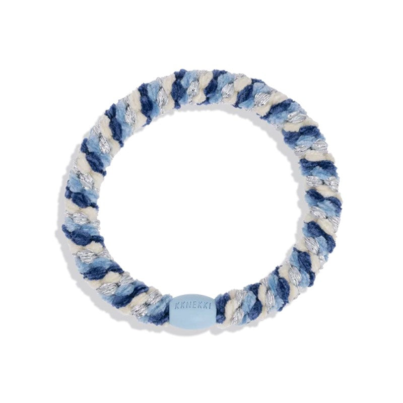 Kknekki Band - Mix Blue Silver Glitter