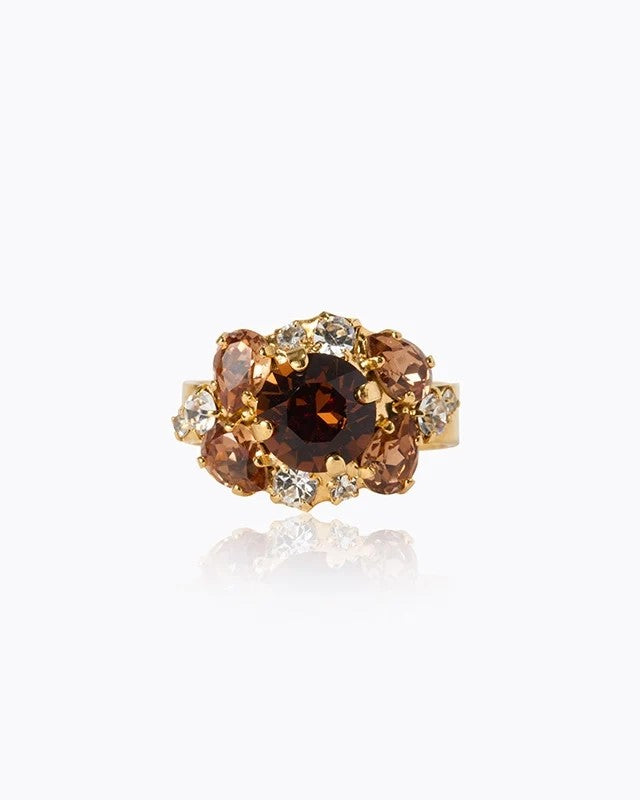 Molly Ring Gold - Topaz Combo