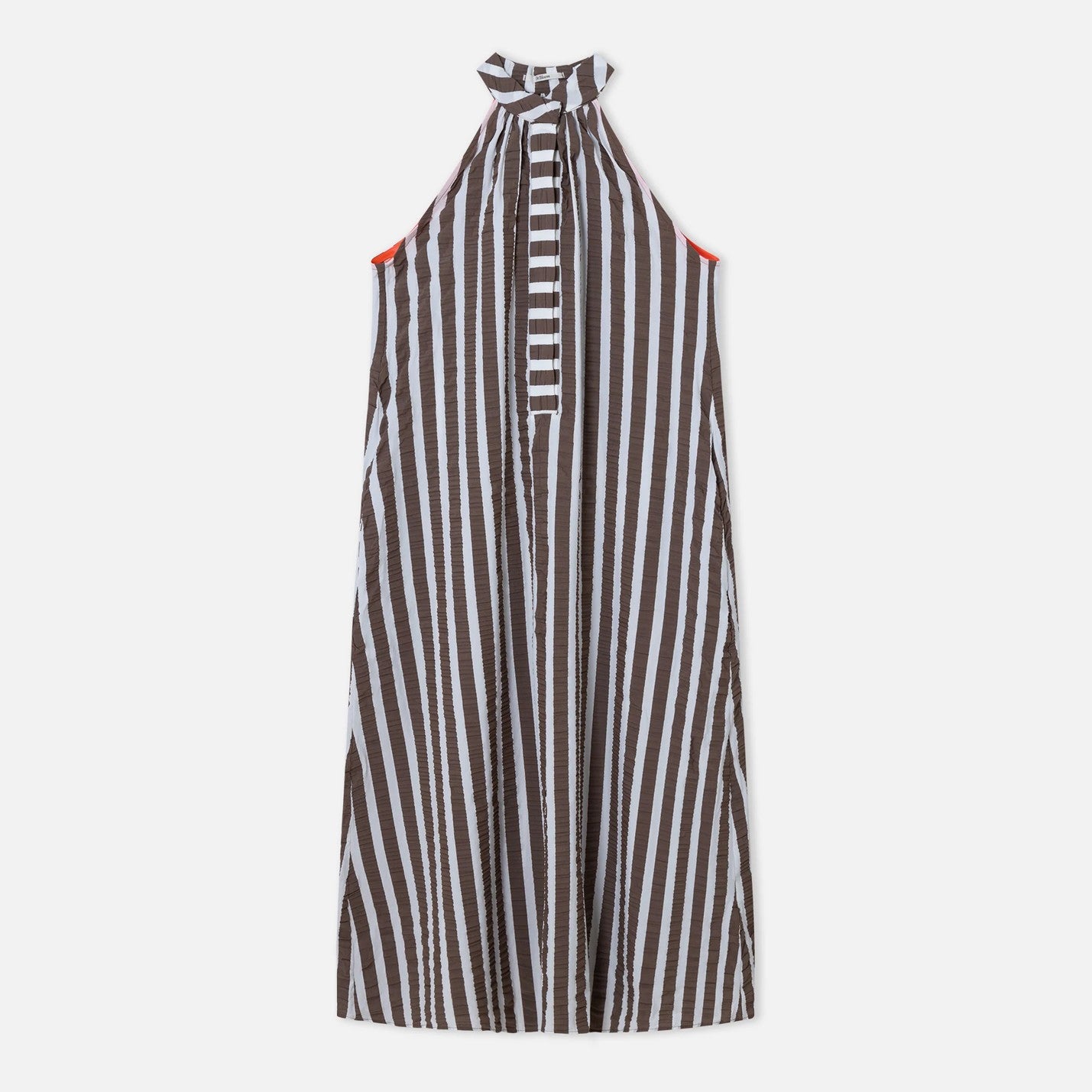 Morena Dress - Brown Stripe