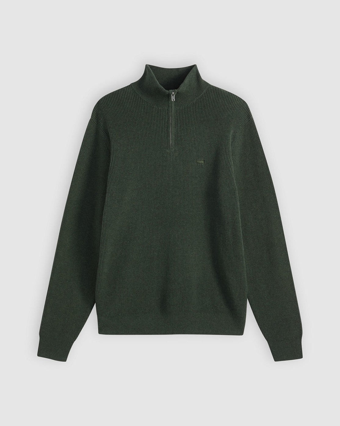 Housemark Quarter Zip Sweater - Duffel Bag Heathe