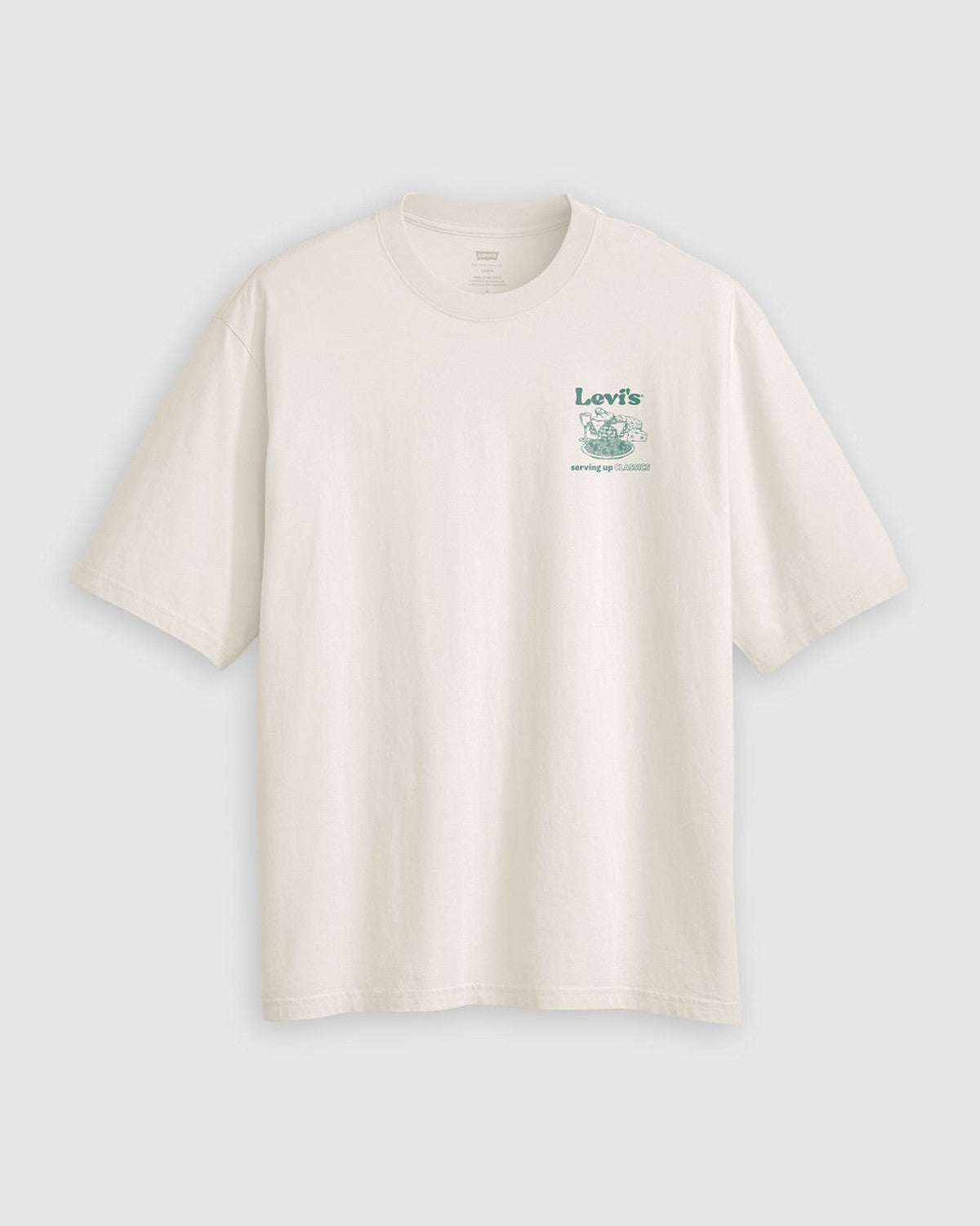 Half Sleeve Tee - Table Of Contents Egret