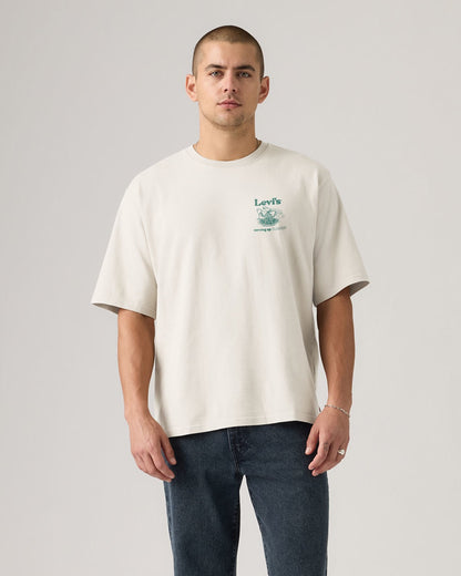 Half Sleeve Tee - Table Of Contents Egret