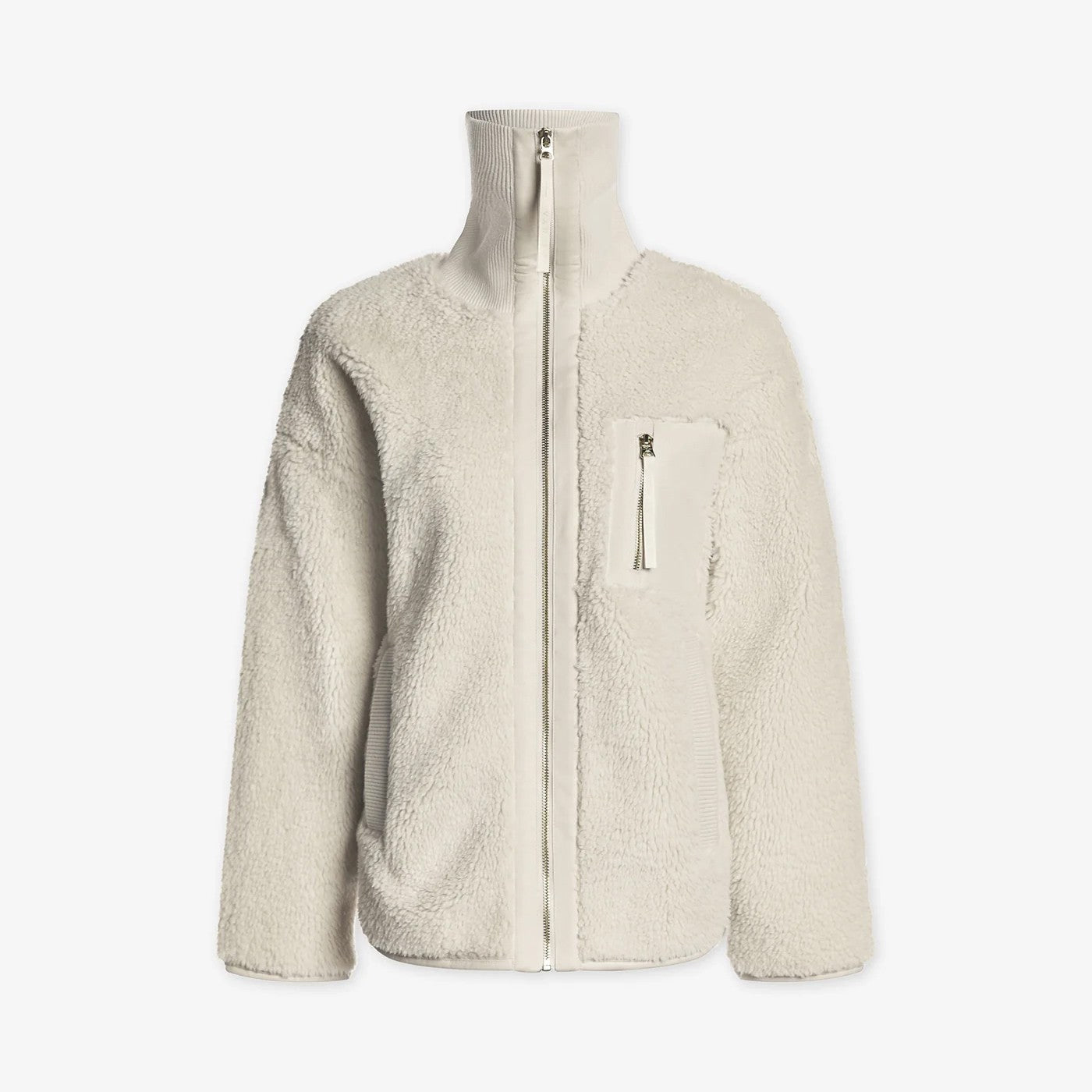 Myla Zip Through Jacket - Sandshell