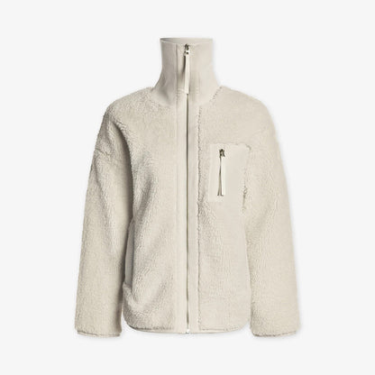 Myla Zip Through Jacket - Sandshell
