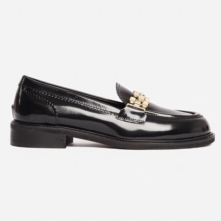 Napoli Patent Loafer - Black