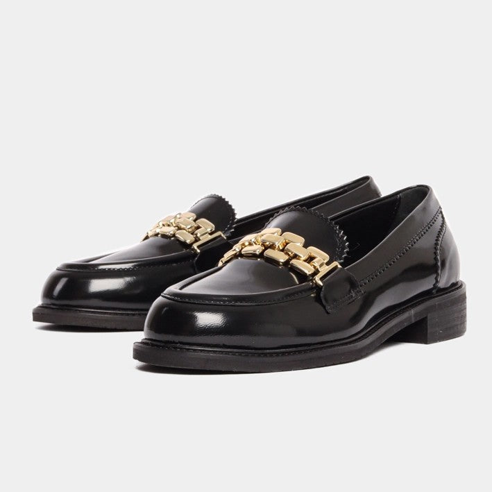 Napoli Patent Loafer - Black