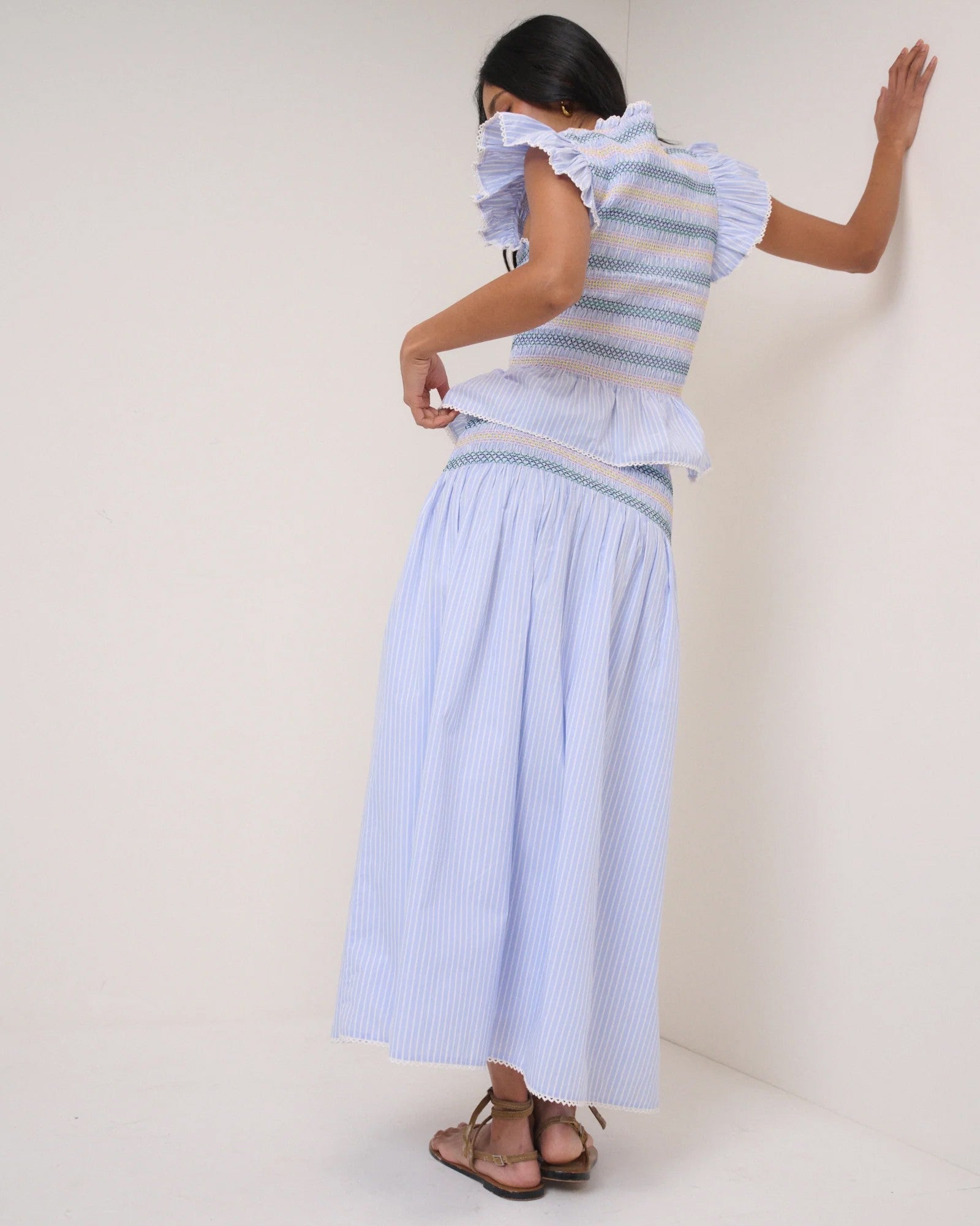 Ronda Skirt - Blue