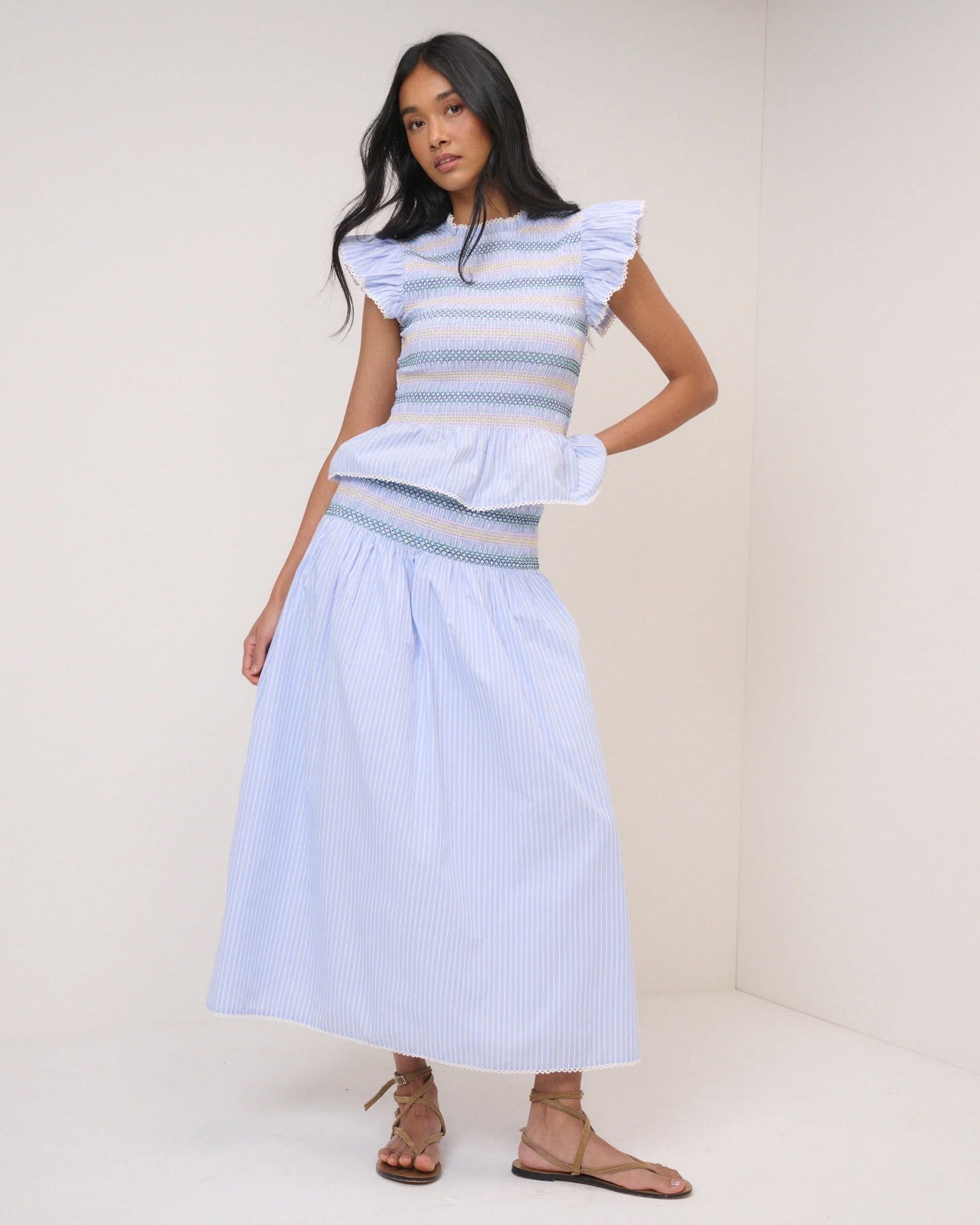 Ronda Skirt - Blue