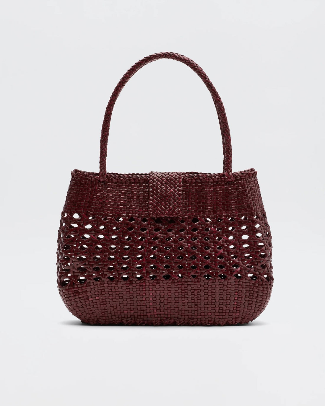 Rixo x Dragon Diffusion Niamh Leather Bag - Bordeaux
