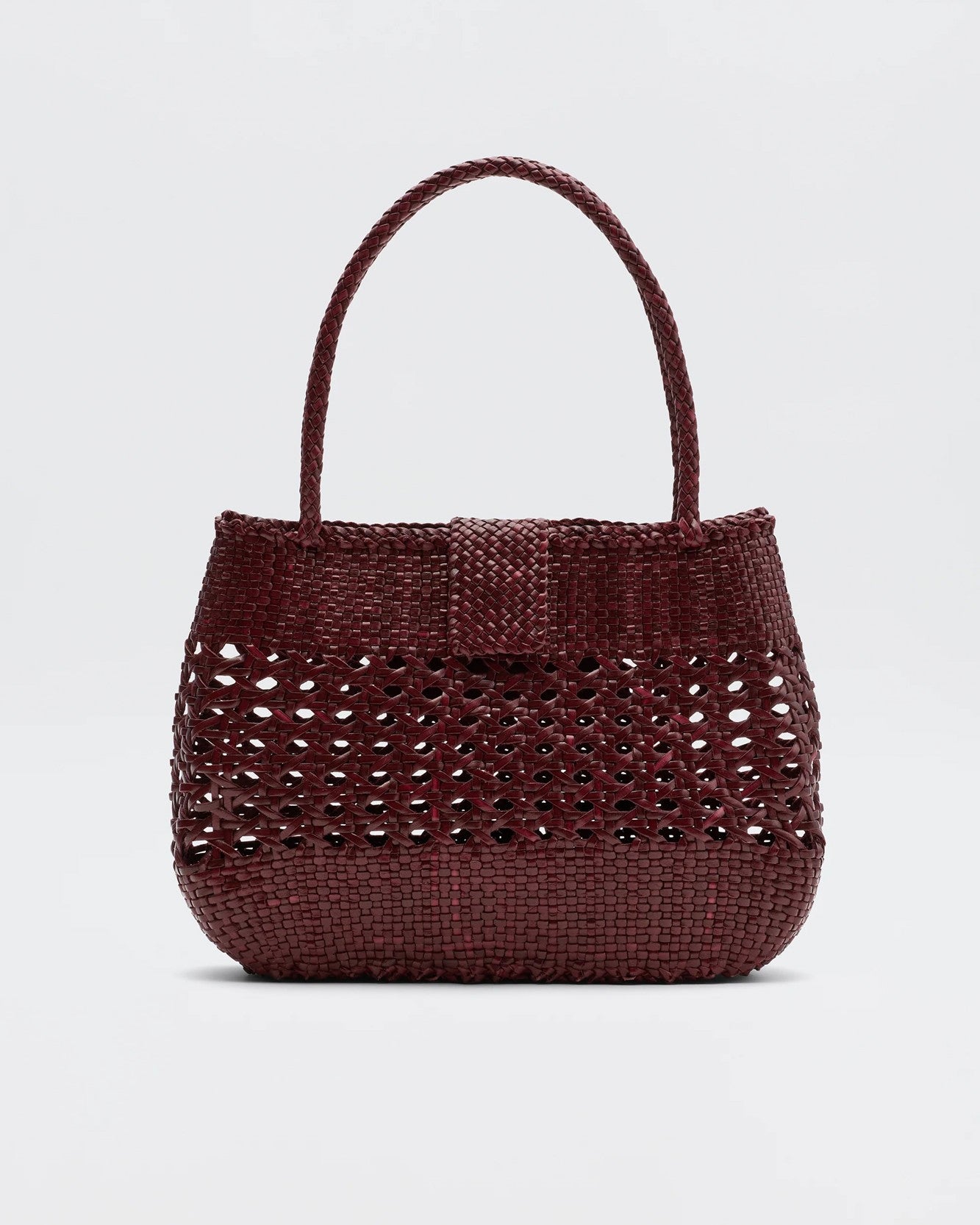 Rixo x Dragon Diffusion Niamh Leather Bag - Bordeaux