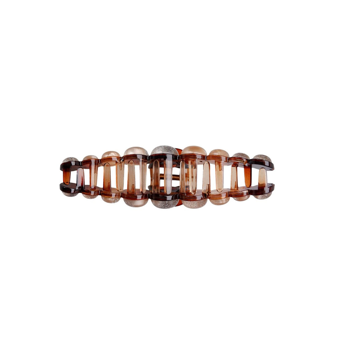 Nila Hair Claw - Coffee
