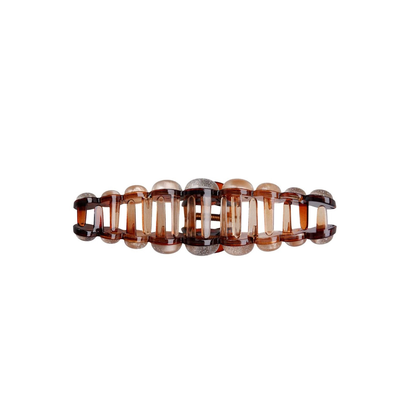 Nila Hair Claw - Coffee