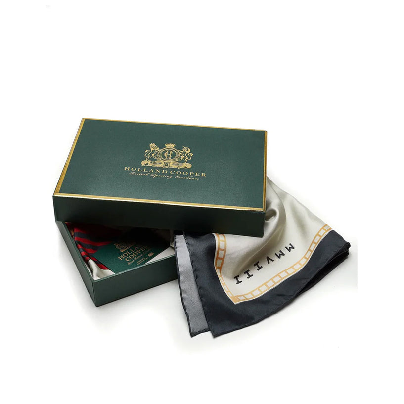 Nine Horse Silk Scarf - Nine Horse